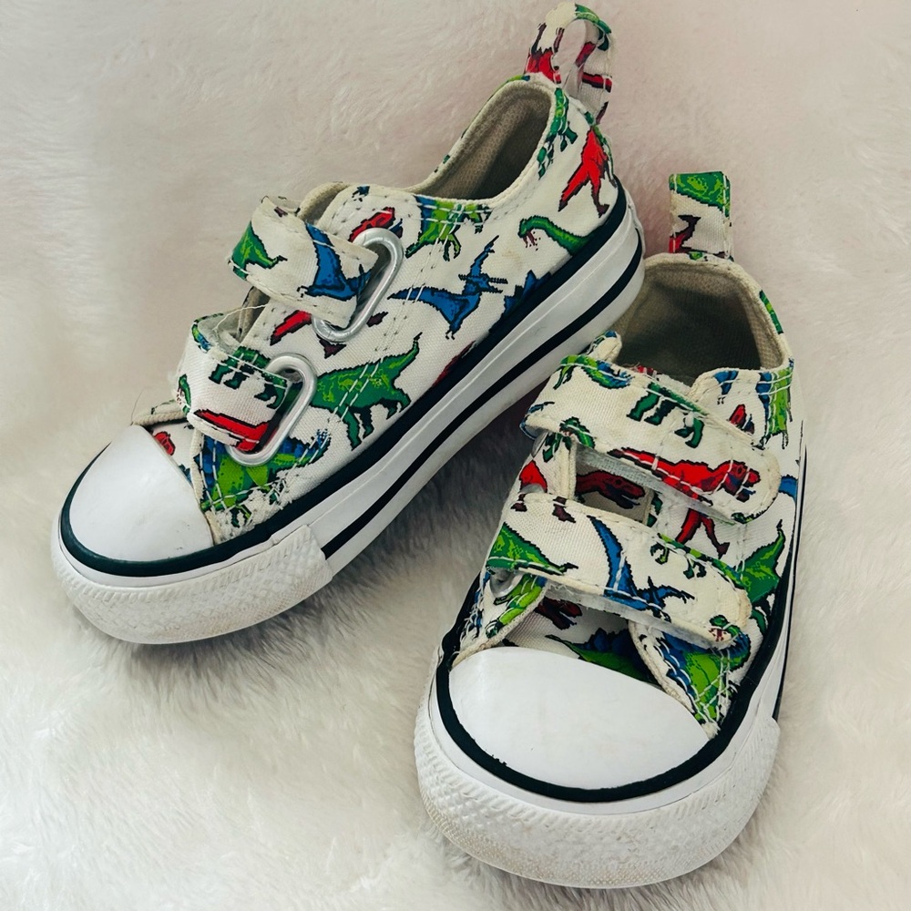Converse All Stars Toddler Dinosaur Print Sneakers